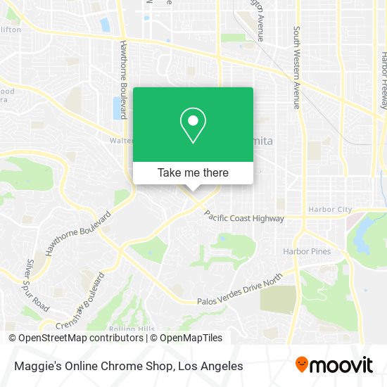 Mapa de Maggie's Online Chrome Shop