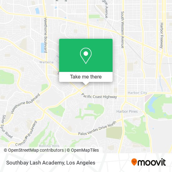 Southbay Lash Academy map