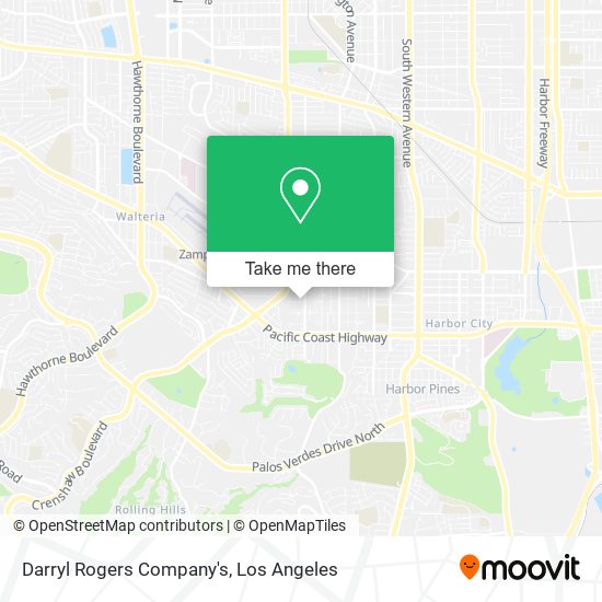 Mapa de Darryl Rogers Company's