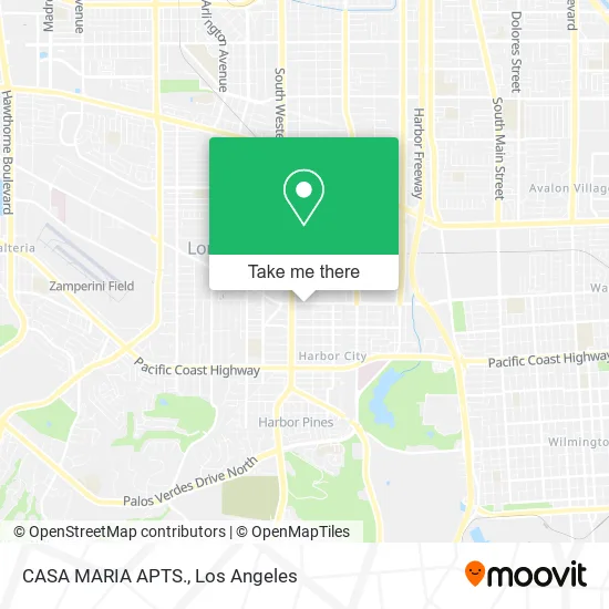 CASA MARIA APTS. map