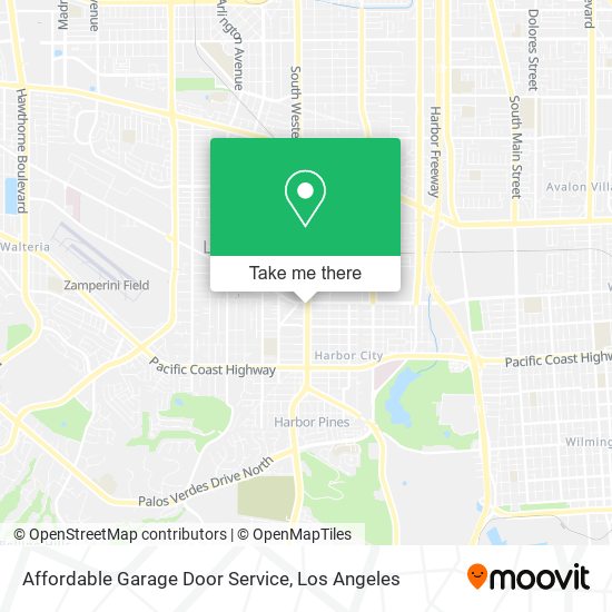 Affordable Garage Door Service map