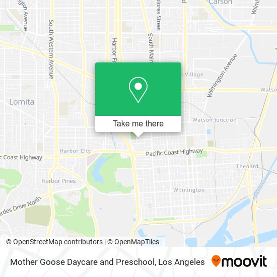 Mother Goose Daycare and Preschool map