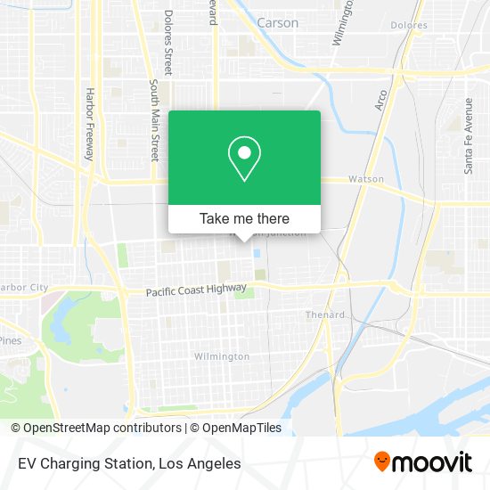 Mapa de EV Charging Station