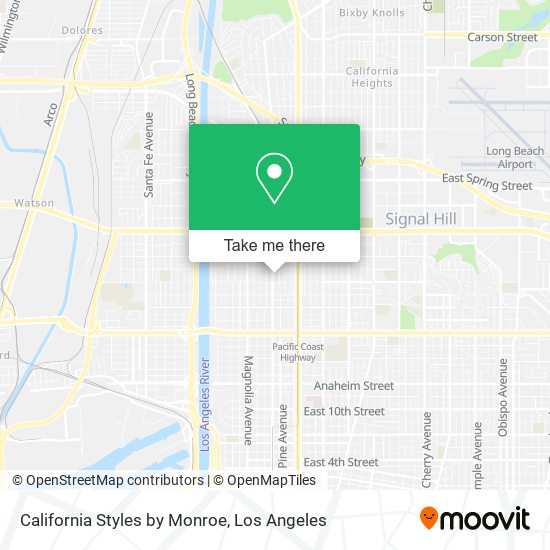 Mapa de California Styles by Monroe