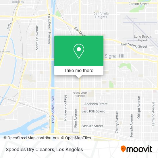 Mapa de Speedies Dry Cleaners