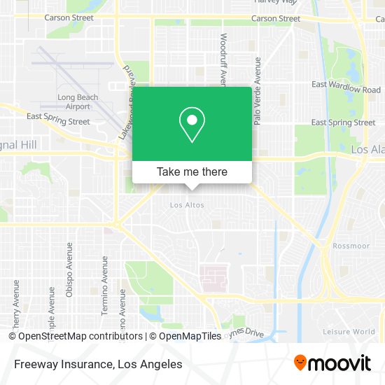 Freeway Insurance map