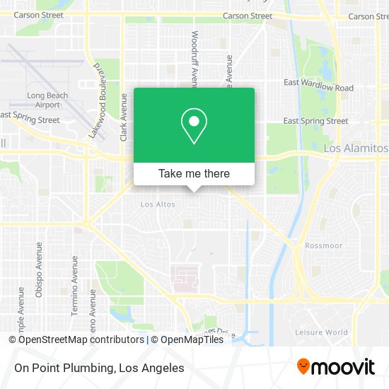 On Point Plumbing map