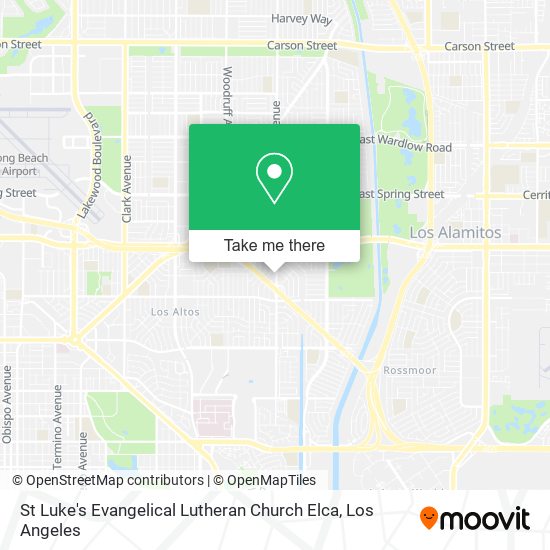 Mapa de St Luke's Evangelical Lutheran Church Elca