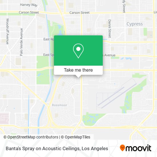 Banta's Spray on Acoustic Ceilings map