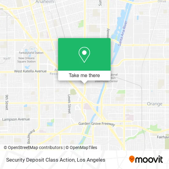 Security Deposit Class Action map