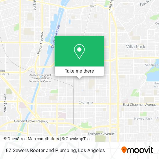 EZ Sewers Rooter and Plumbing map