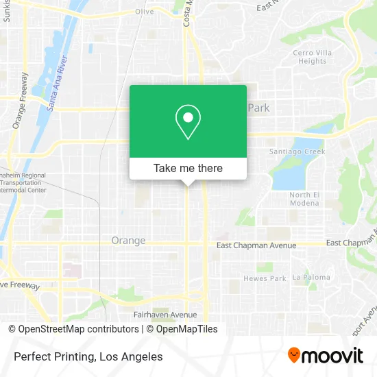 Perfect Printing map