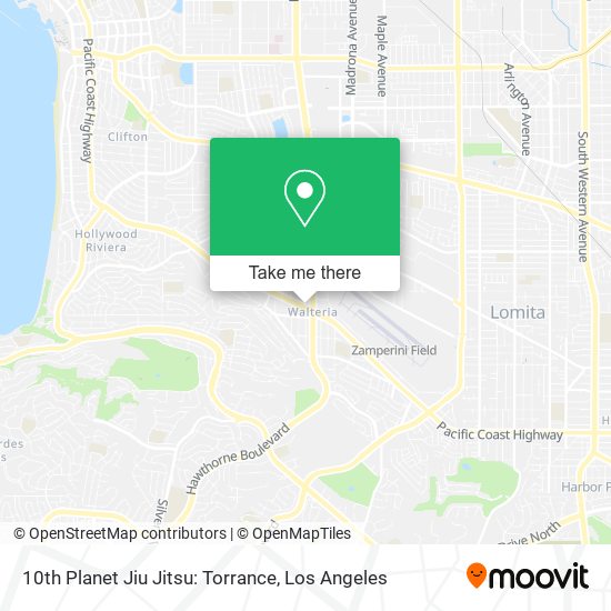 10th Planet Jiu Jitsu: Torrance map