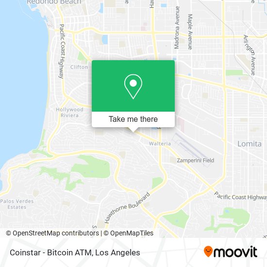 Coinstar - Bitcoin ATM map