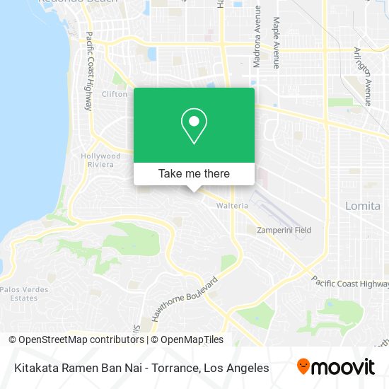 Kitakata Ramen Ban Nai - Torrance map
