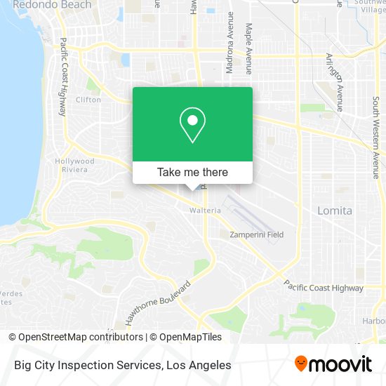 Big City Inspection Services map