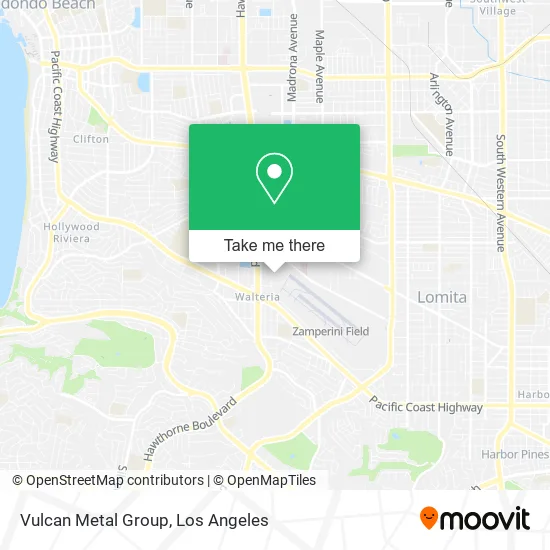 Vulcan Metal Group map