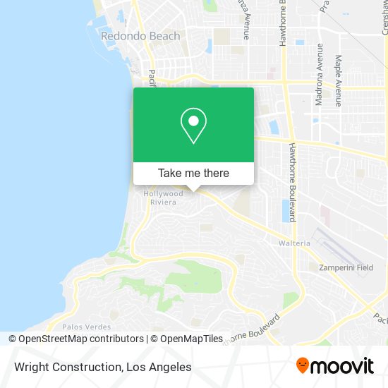 Wright Construction map