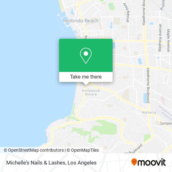 Michelle's Nails & Lashes map
