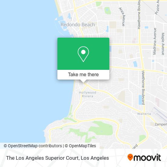 Mapa de The Los Angeles Superior Court