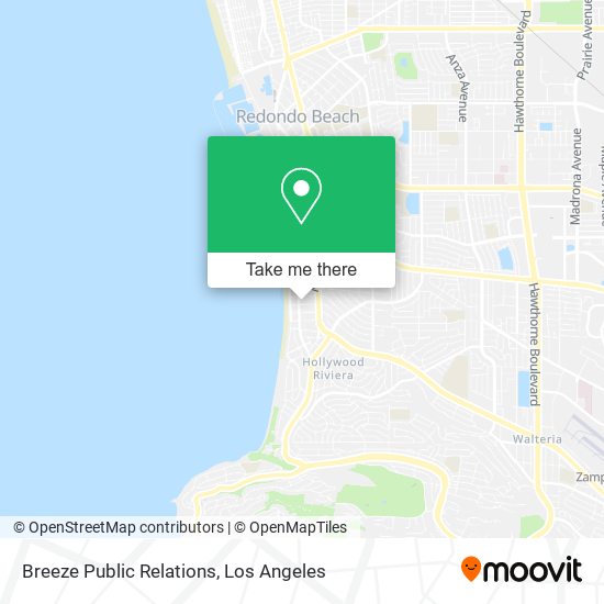 Breeze Public Relations map