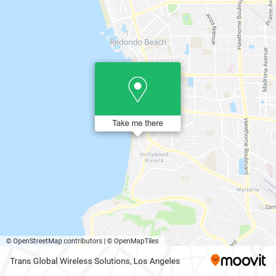 Trans Global Wireless Solutions map