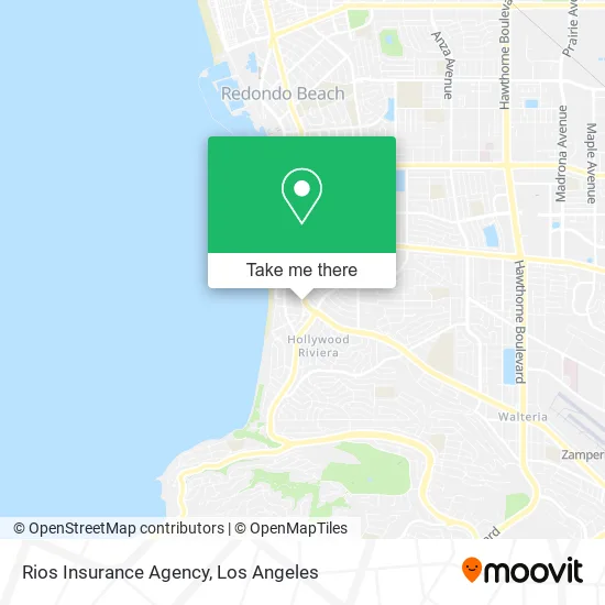 Rios Insurance Agency map