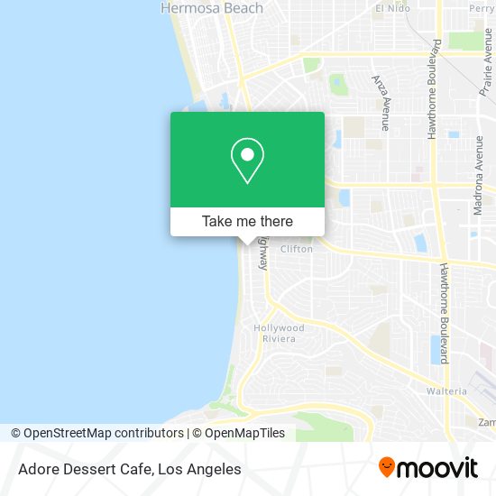 Adore Dessert Cafe map