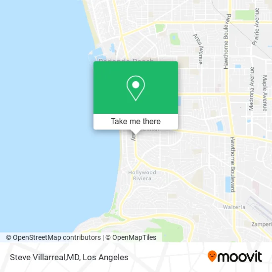 Steve Villarreal,MD map