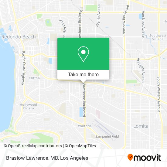 Braslow Lawrence, MD map
