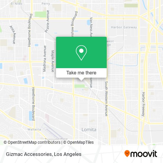 Gizmac Accessories map