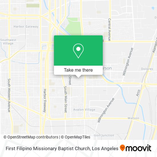 First Filipino Missionary Baptist Church map