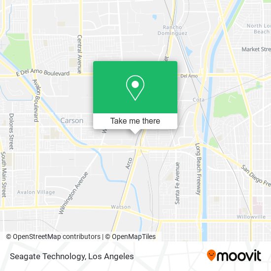 Seagate Technology map