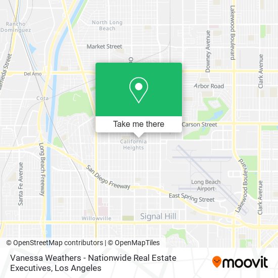 Vanessa Weathers - Nationwide Real Estate Executives map