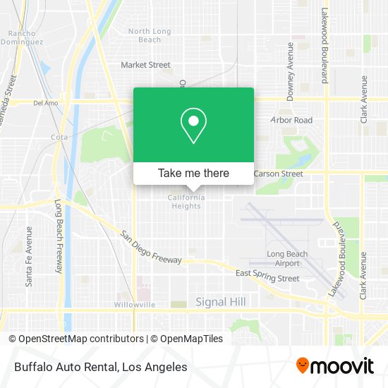 Mapa de Buffalo Auto Rental