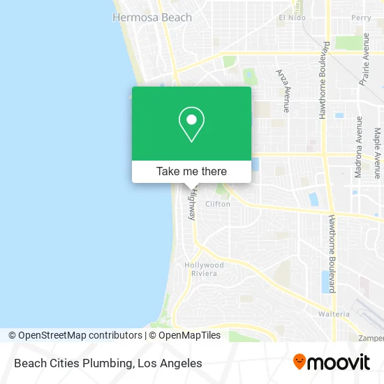 Mapa de Beach Cities Plumbing