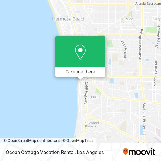 Mapa de Ocean Cottage Vacation Rental