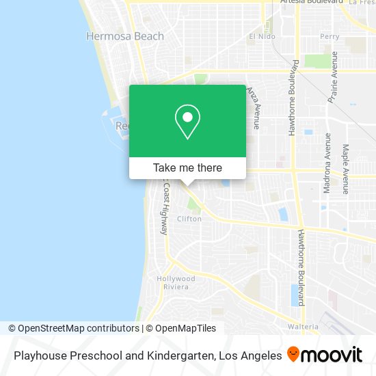 Mapa de Playhouse Preschool and Kindergarten