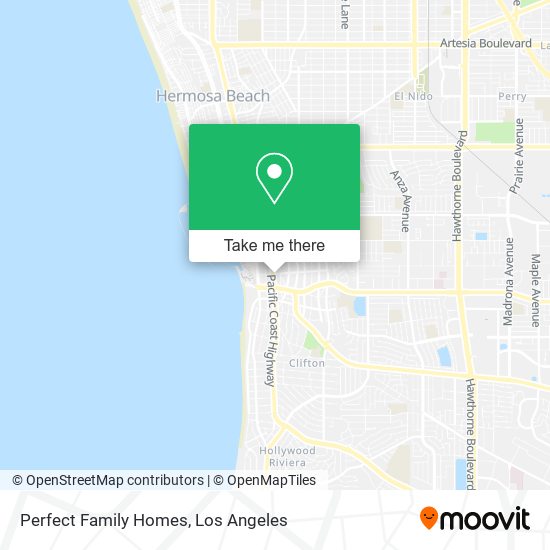 Perfect Family Homes map