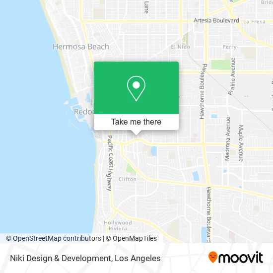Niki Design & Development map