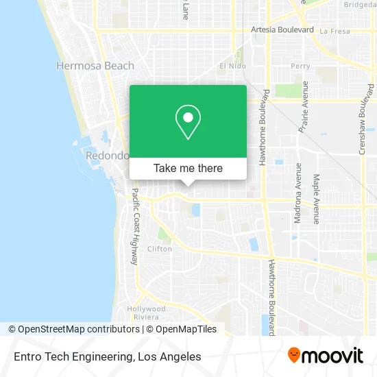 Entro Tech Engineering map