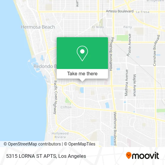 5315 LORNA ST APTS map