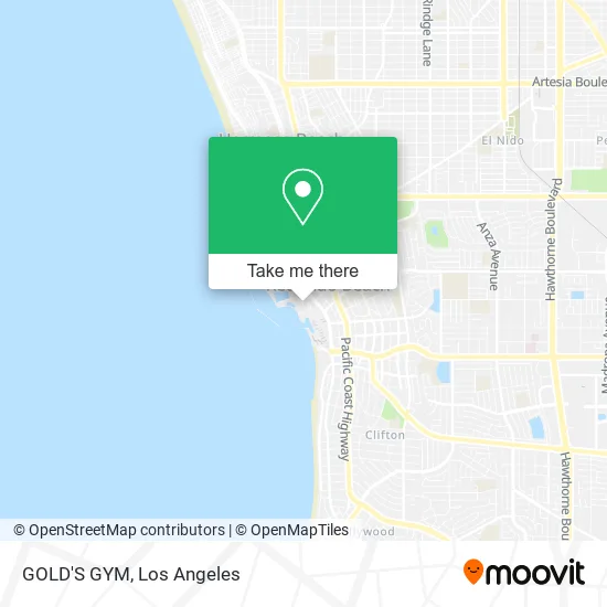 GOLD'S GYM map