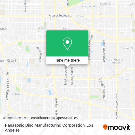Panasonic Disc Manufacturing Corporation map
