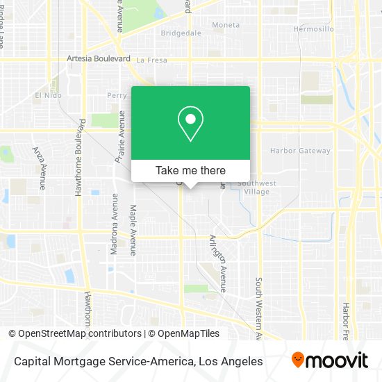 Capital Mortgage Service-America map
