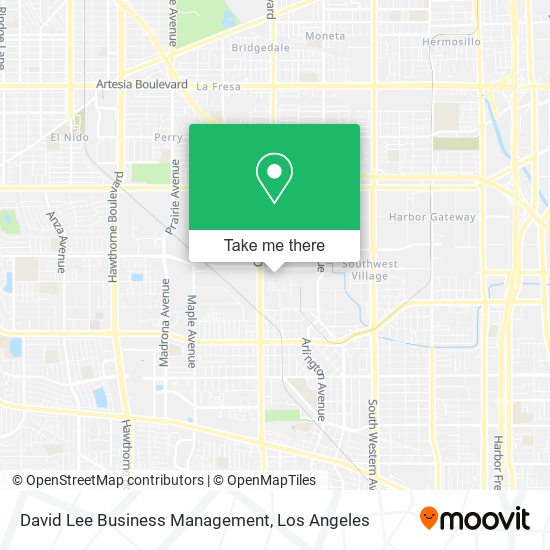 David Lee Business Management map