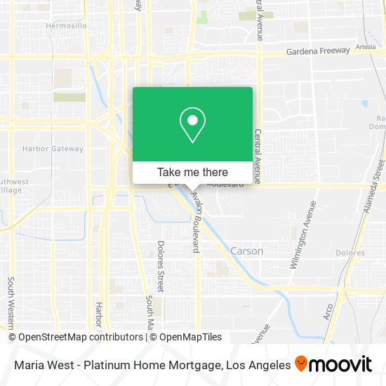 Mapa de Maria West - Platinum Home Mortgage