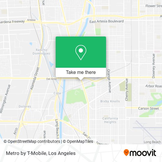 Metro by T-Mobile map