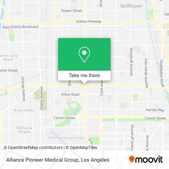 Mapa de Alliance Pioneer Medical Group