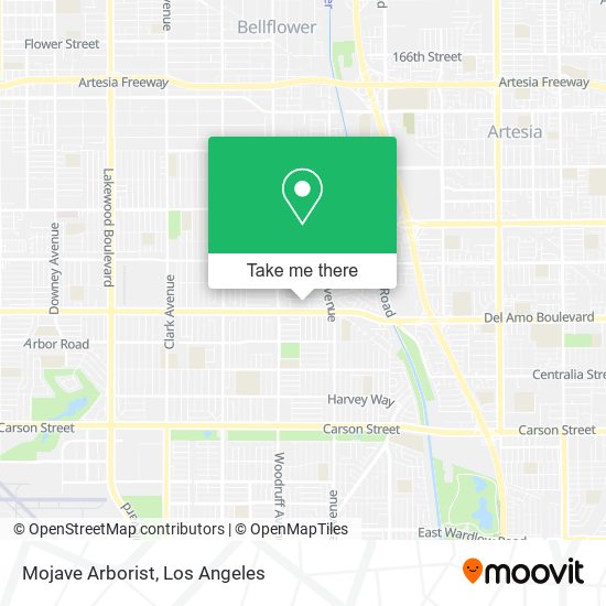 Mojave Arborist map